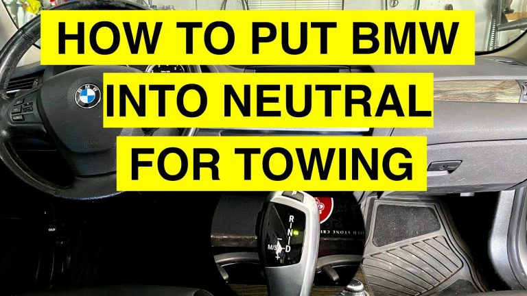 Can You Put BMW in Neutral Using Foxwell