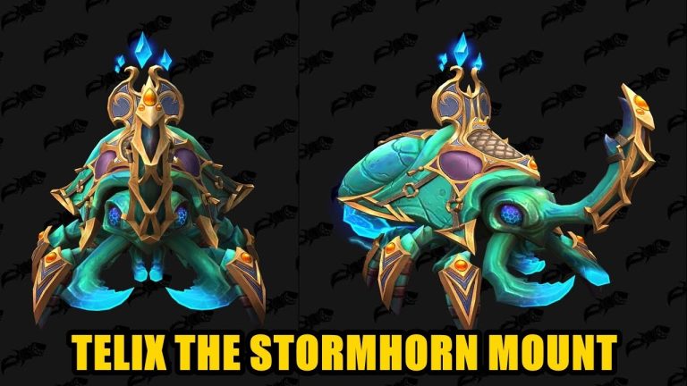 Telix the Storm Horn Mount