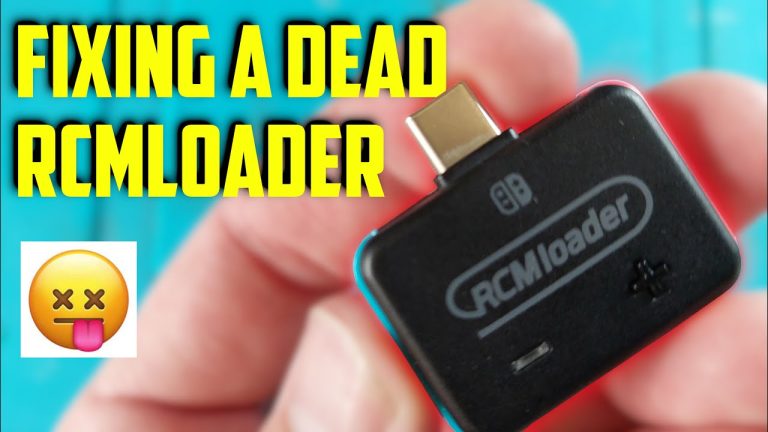 rcm loader not connecting to pc