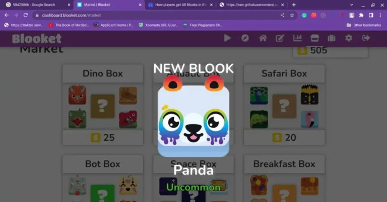 How to Get Rainbow Panda in Blooket