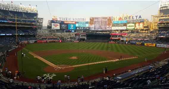 View from My Seat Yankee Stadium