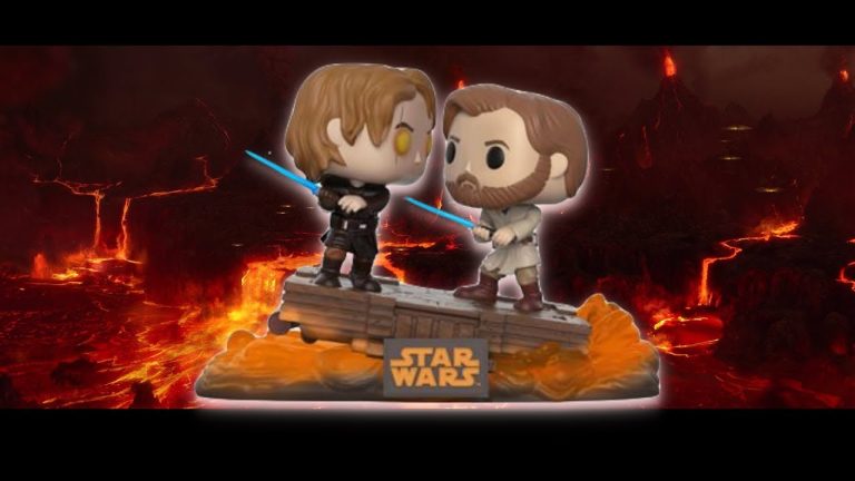 Duel on Mustafar Funko Pop