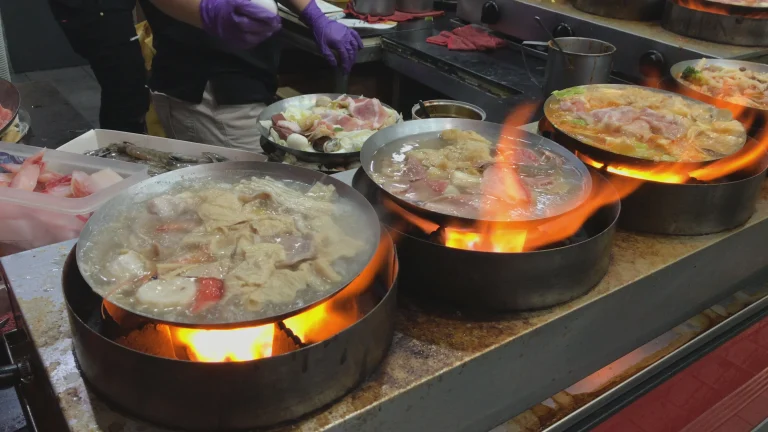 on fire hotpot